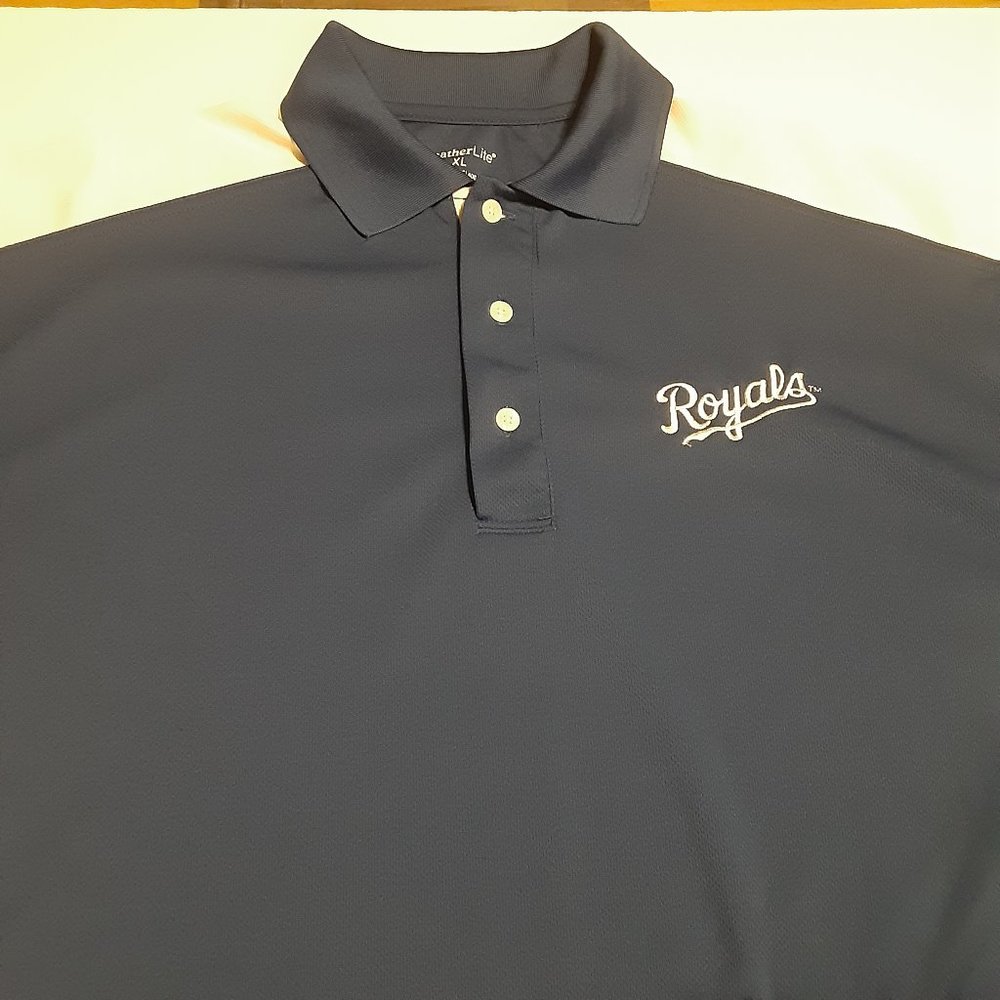FeatherLite Men's Kansas City Royals Polo Shirt in Size XL